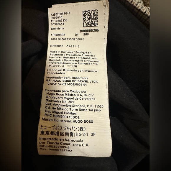 Hugo Boss Doliviena Check Sheath Dress size 8 - Picture 9 of 10